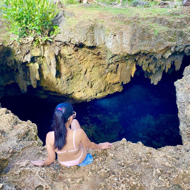 ENCHANTING CAVE POOL IN BOHOL! 📍