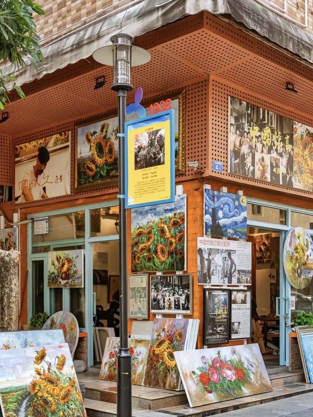 🎨🏘️😍大芬油畫村～藝術的繽紛世界🎨🏘️😍