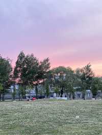 사람 없는 한적한 광나루 한강공원 💚