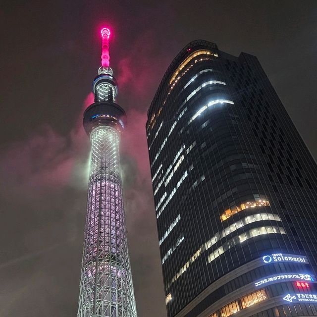 世界第一高電波塔🗼東京晴空塔😍
