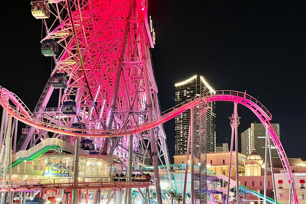 入園無料で夜景が楽しめる遊園地「よこはまコスモワールド」 | Trip