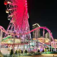 入園無料で夜景が楽しめる遊園地「よこはまコスモワールド」