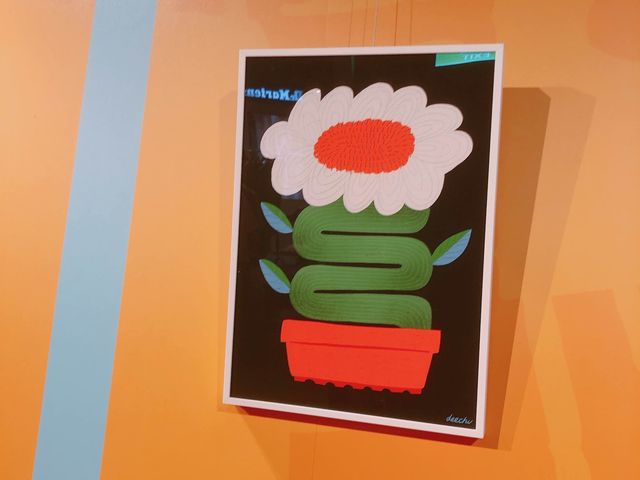 台北｜🧑🏻‍🎨👨‍🎨👩🏻‍🎨藝術走廊🎨 A11 3F | 轉角藝術 | 朱緹個展《心開的花市》
