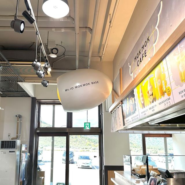 📍MOKMOK CAFE/硫黄山・北海道