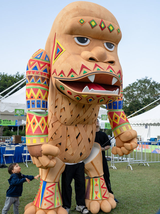 星期日巨型木偶將在銅鑼灣巡遊🐯🐯