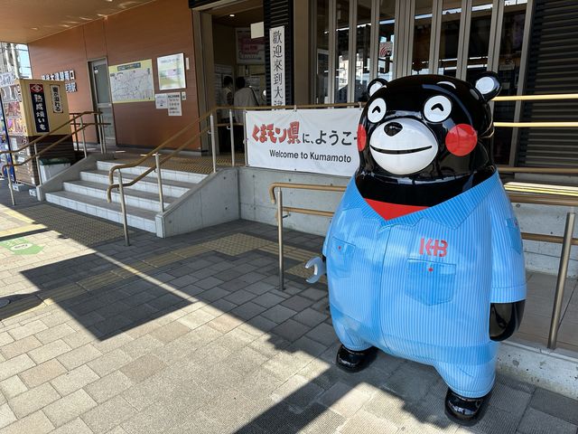 熊本・大津町。大津観光の拠点『肥後大津駅(阿蘇熊本空港駅)』(大津町ビジターセンター)