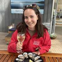 Oyster day at Bruny Island