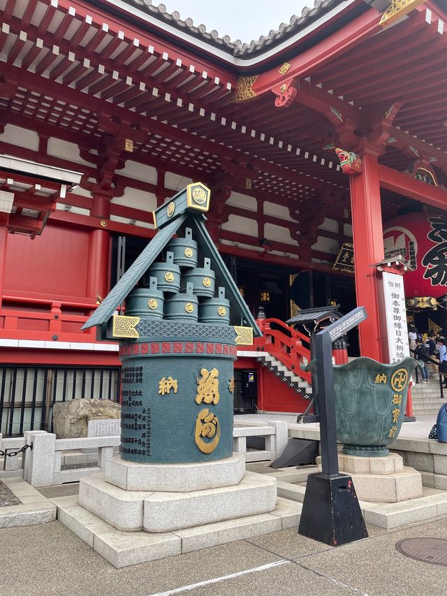 淺草超人氣景點🤩雷門淺草寺😀😍東京市區必遊👍🏻