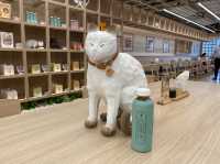 可以同雕塑貓貓🐱打卡嘅台式木系海景餐廳