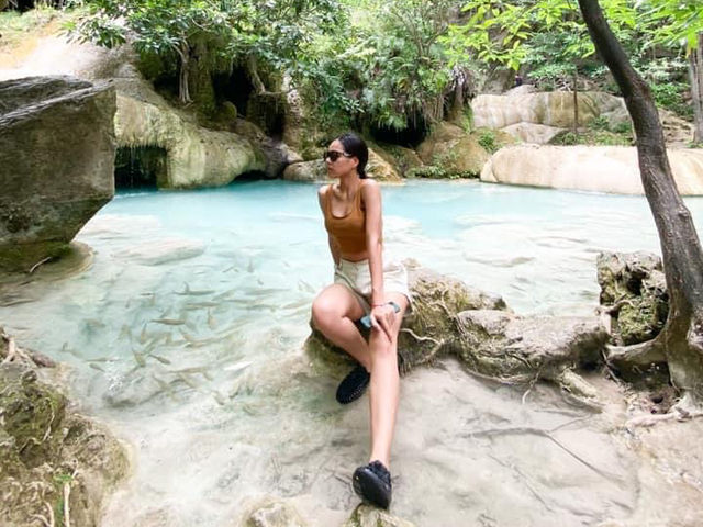 ⛰️พาเพื่อนเที่ยวน้ำตกเอราวัณ คนละ 500 บาท