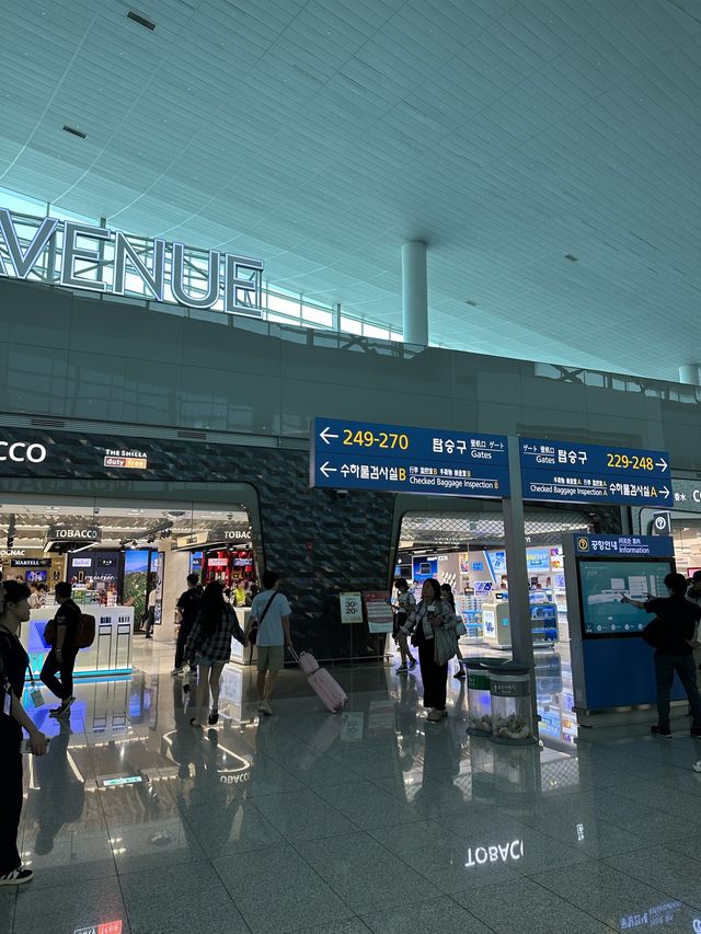 久々の仁川空港が素敵でした! 久々の仁川空港が素敵でした!