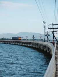 📌รถไฟลอยน้ำ เขื่อนป่าสักชลสิทธิ์