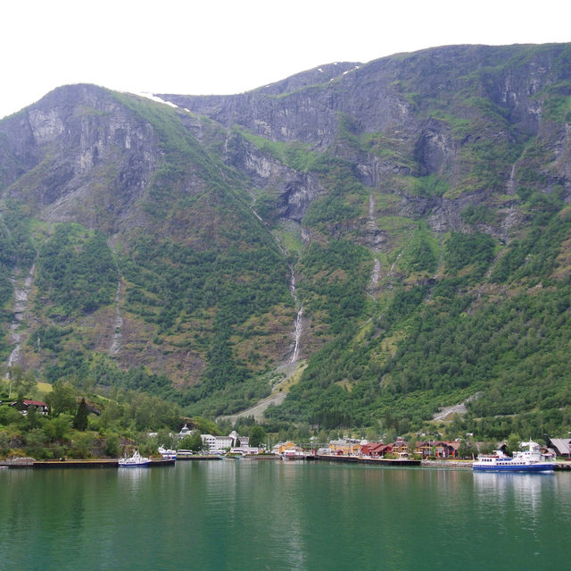 Bicycling and Walking around Flam, Norway