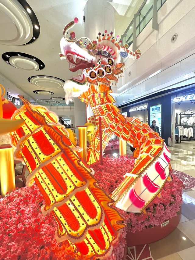 黃大仙中心｜奶龍新年造型登場