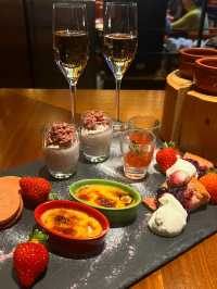 【福岡グルメ】お肉とスイーツを楽しめる“夜のアフタヌーンティー“