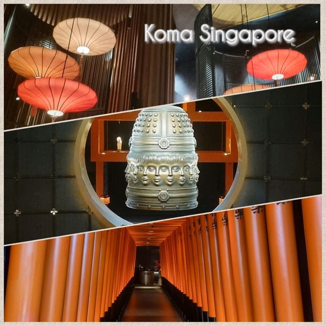 Perfect celebration at Koma Sg