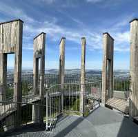 Lush mountain park in the south of Bern