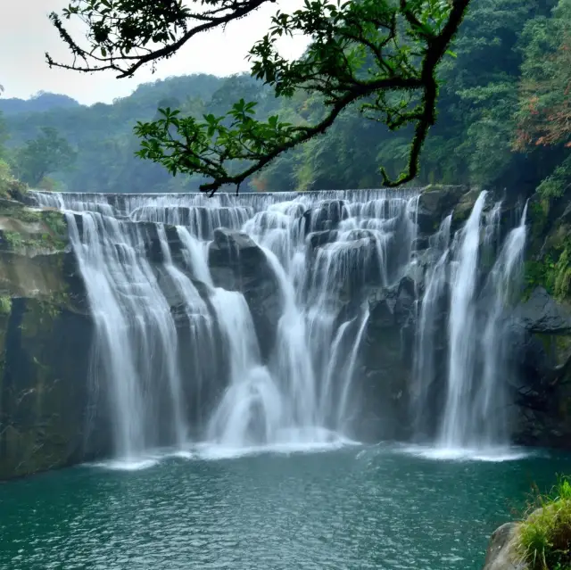 Shifen Waterfall.