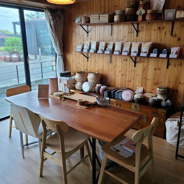제주 조천읍 티 카페)미유당차공방 - 조천 티 코스, 티 오마카세 전문점 / 제주 찻집 추천 