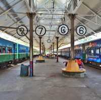 Experience Yangon circle line train station