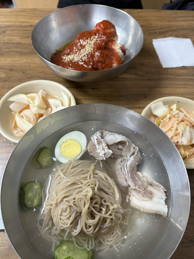【韓国】え、冷麺美味しすぎてビックリしたお店