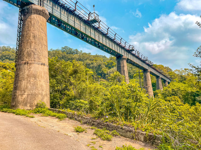 苗栗的知名地標，龍騰斷橋