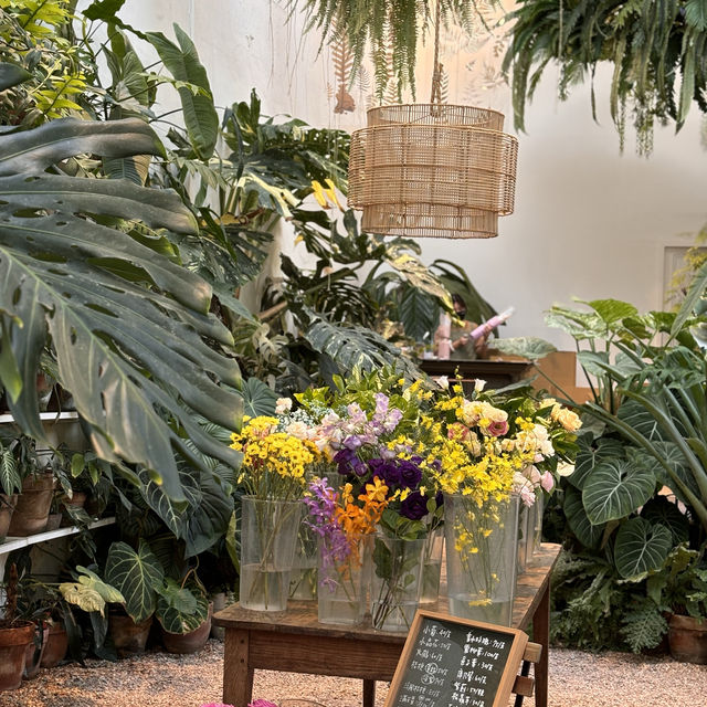 神農街附近-花園系咖啡廳