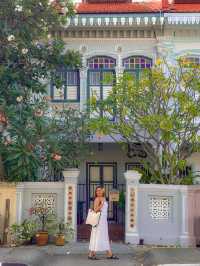 Peranakan Colorful Houses in Singapore 🌸🎨🇸🇬