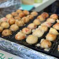후쿠오카 타코야끼 로컬 맛집 오호리 공원 타코야끼 '만푸쿠'(Manpuku)