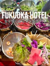 【福岡ホテル】女子旅にピッタリなホテル👱‍♀️🥗