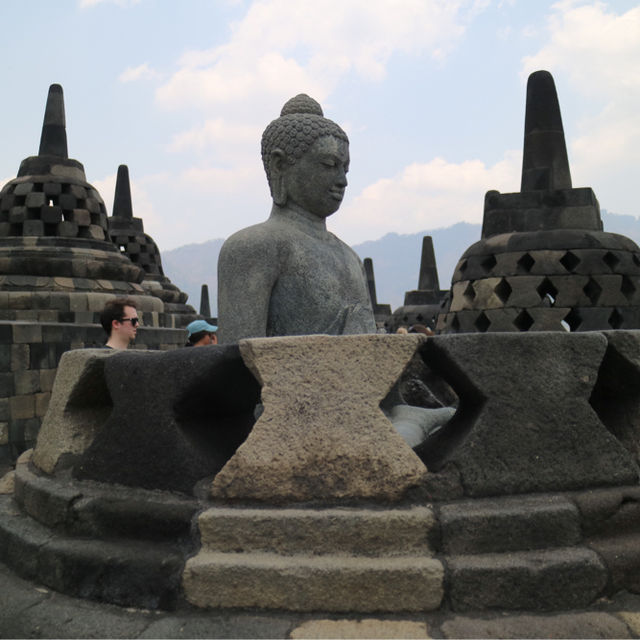 an impressive temple 