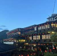 【台灣九份】燈籠夜景，適合黃昏時分的浪漫之旅