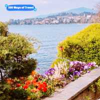 Blossoming Beauty in Montreux: A Lakeside Symphony