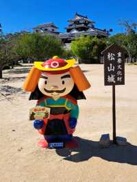 【松山城:愛媛県松山市】松山市のシンボル!!132mの勝山という山の上にあるお城🏯
