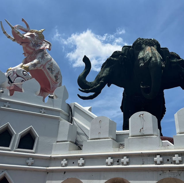 探索曼谷熱門景點 🐘三頭神象博物館✨