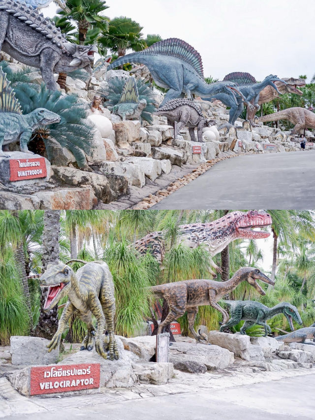 ตะลุย ”หุบเขาไดโนเสาร์” สวนนงนุช พัทยา 🦖🦕