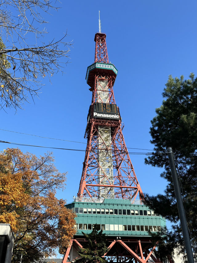 【札幌観光】札幌の街に立ち続けてもうすぐ70年のテレビ塔