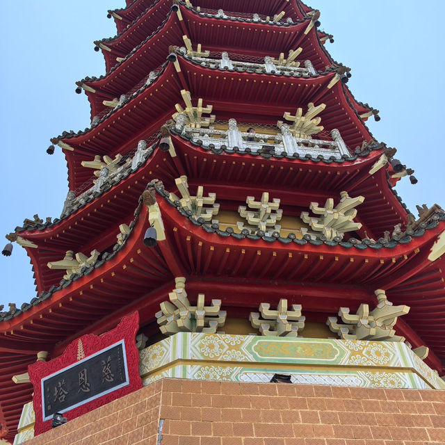 日月潭的壯麗地標 — 慈恩塔✨