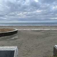 【秋田県にかほ市】象潟海岸と西施の像🌊 歴史と絶景に癒されるスポット