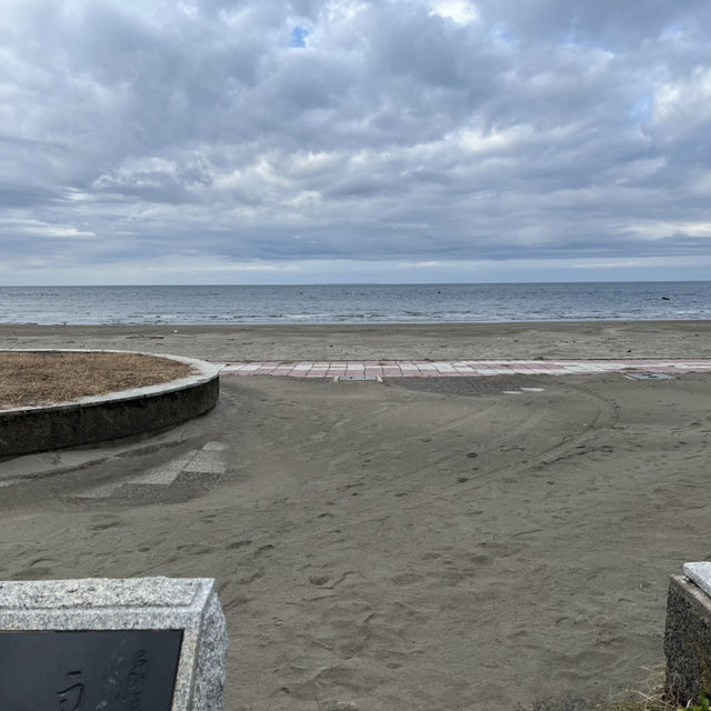 【秋田県にかほ市】象潟海岸と西施の像🌊 歴史と絶景に癒されるスポット