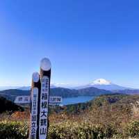 大観山展望台+箱根大山お寺