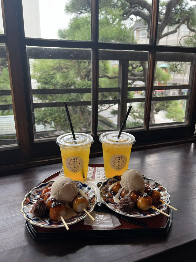 【愛媛旅行】道後温泉／夏目漱石も訪れた有形文化財で食べるお団子🍡
