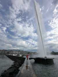 🇨🇭船河遊日內瓦湖⛲️近距離觀賞日內瓦大噴泉