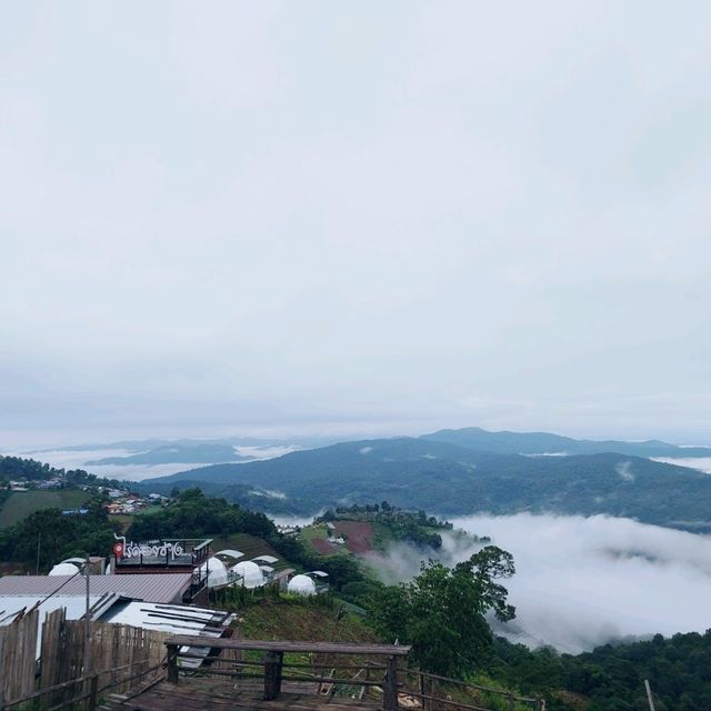 🏡ที่พักหลักร้อย 🏞วิวหลักล้าน~ ม่อนแจ่ม