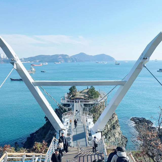 Breathtaking Views and Thrills at Songdo Yonggung Suspension Bridge 🇰🇷