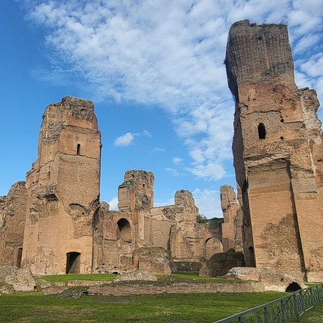Unveiling Ancient Grandeur: A Visit to the Baths of Caracalla