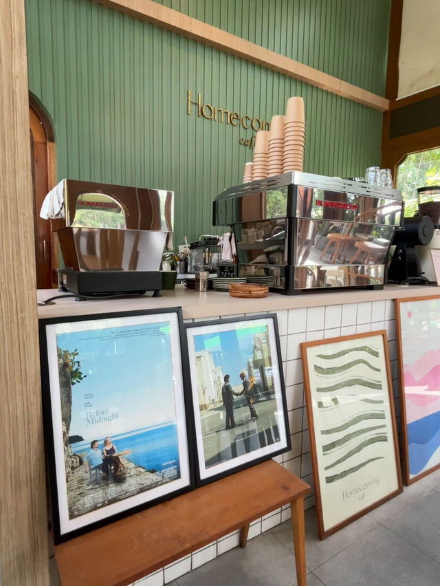 Home coming cafe คาเฟ่ในปั๊ม ทำอย่างถึง ที่สุราษฎร์