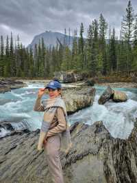 Natural Bridge in Yoho National Park