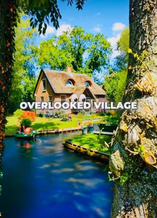 Giethoorn - Dutch Venice traffic jam due to ducks 🥰