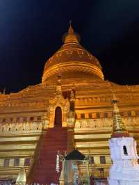 Shwe Zigon Pagoda of Ancient Bagan 
